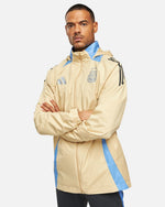 Veste Coupe-Vent Argentine - Beige/Bleu