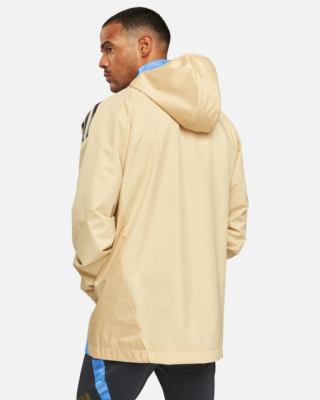 Veste Coupe-Vent Argentine - Beige/Bleu