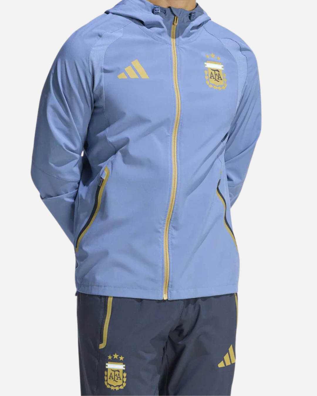 Veste Coupe-Vent Argentine Coupe du Monde 2026 - Bleu