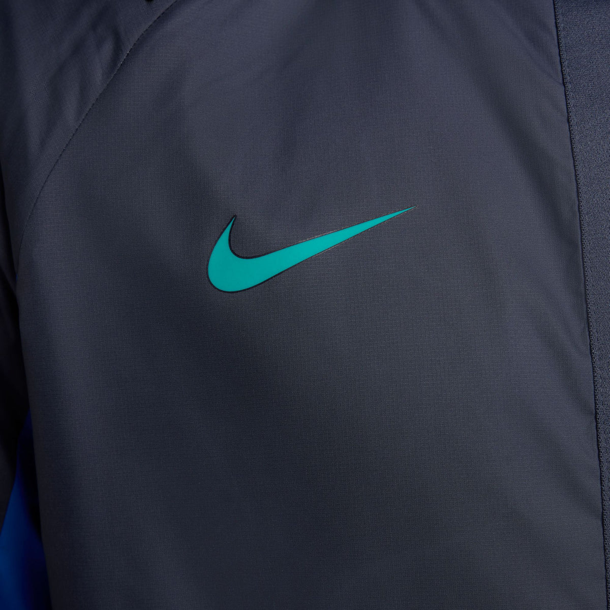 Veste Coupe-Vent Barcelone - Bleu/Vert