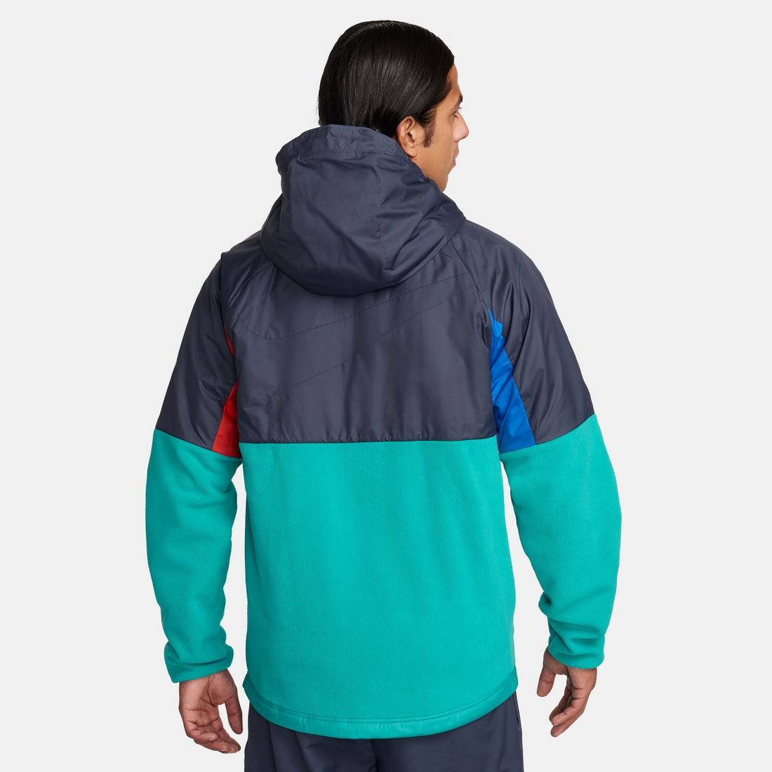 Veste Coupe-Vent Barcelone - Bleu/Vert