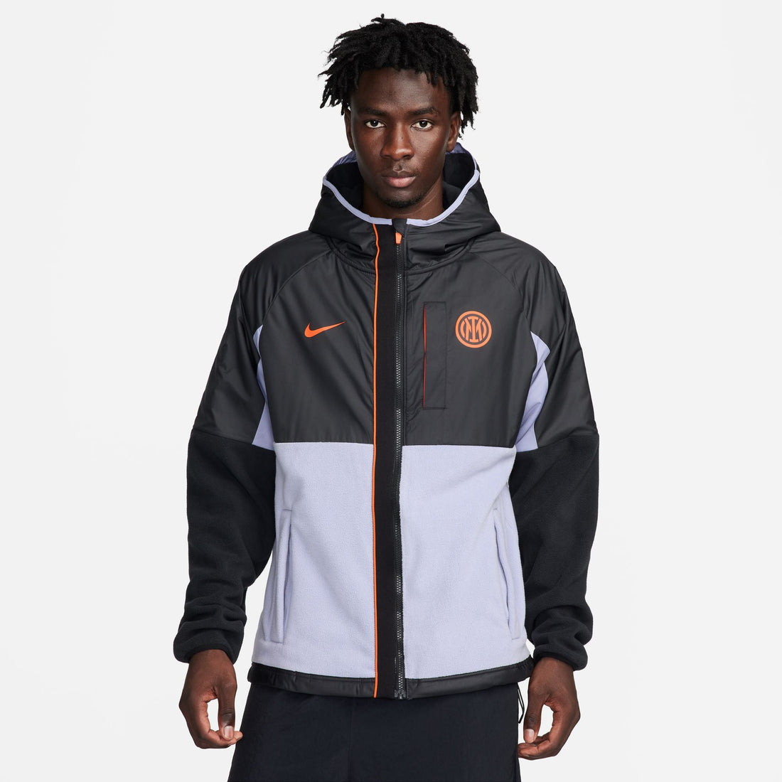 Veste Coupe-vent Inter Milan - Noir/Blanc/Orange