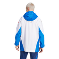 Veste Coupe-Vent Italie - Blanc/Bleu