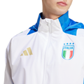 Veste Coupe-Vent Italie - Blanc/Bleu