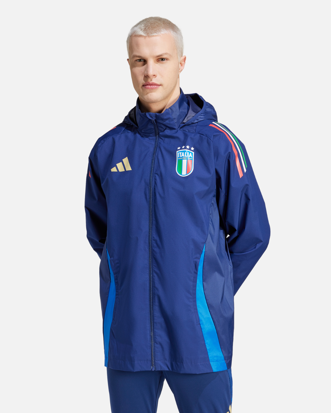 Veste Coupe-Vent Italie - Bleu