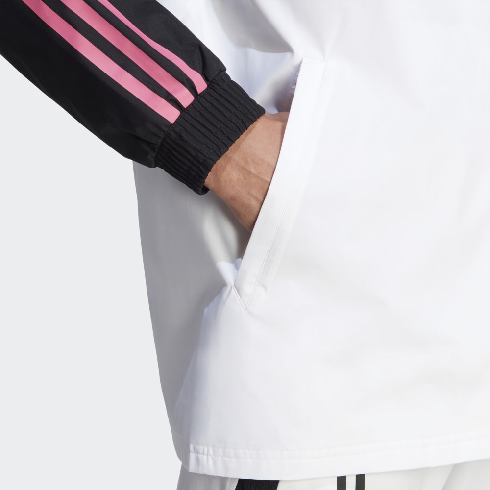 Veste Coupe-Vent Juventus - Blanc/Noir