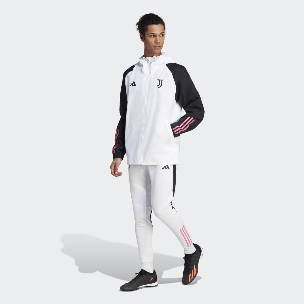Veste Coupe-Vent Juventus - Blanc/Noir