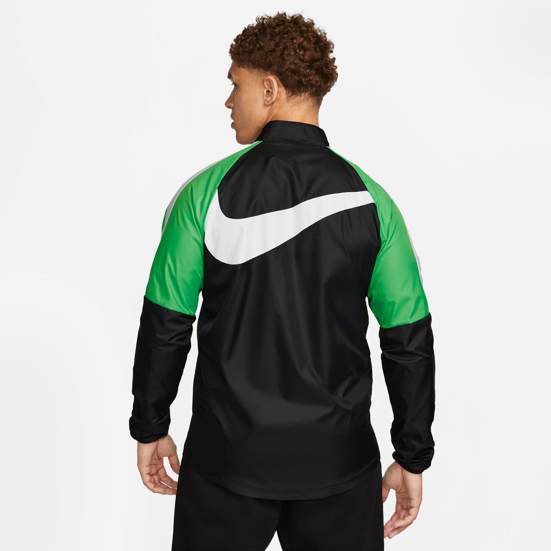 Veste Coupe-Vent Liverpool  - Noir/Vert/Blanc