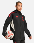 Veste Coupe-Vent Liverpool 2025/2026 - Noir/Rouge