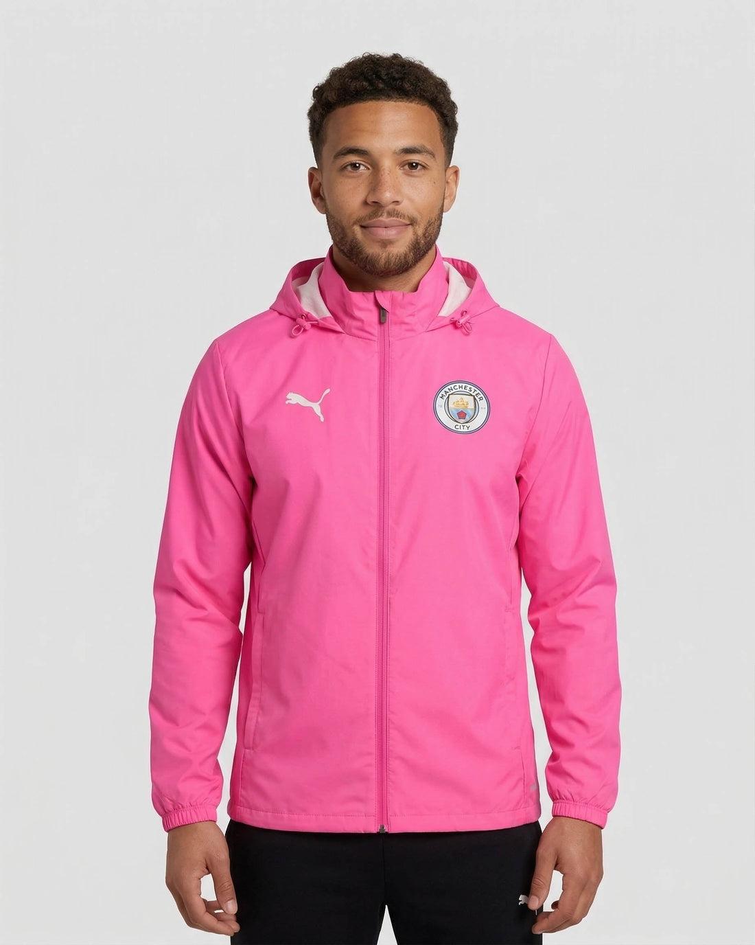 Veste Coupe-Vent Manchester City - Rose
