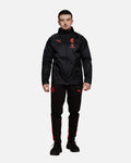 Veste Coupe-Vent Milan AC - Noir/Rouge