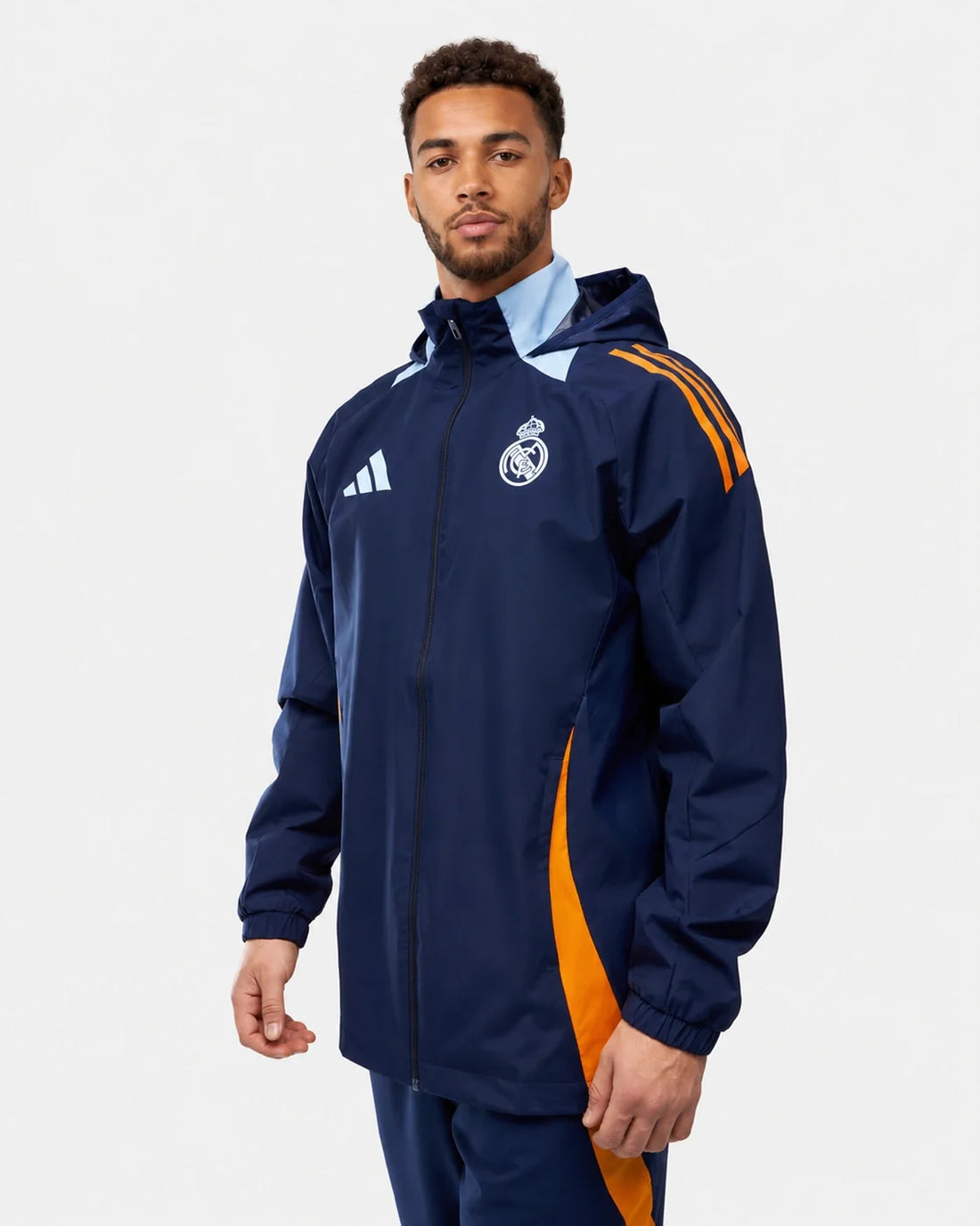 Veste coupe-vent Real Madrid 2024/2025 - Bleu