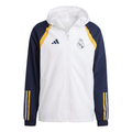Veste Coupe-Vent Real Madrid - Blanc/Bleu/Jaune