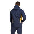Veste Coupe-Vent Real Madrid 2023/2024 -Bleu/Jaune/Blanc