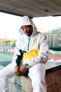 Veste Coupe-Vent Sénégal - Blanc/Vert/Jaune