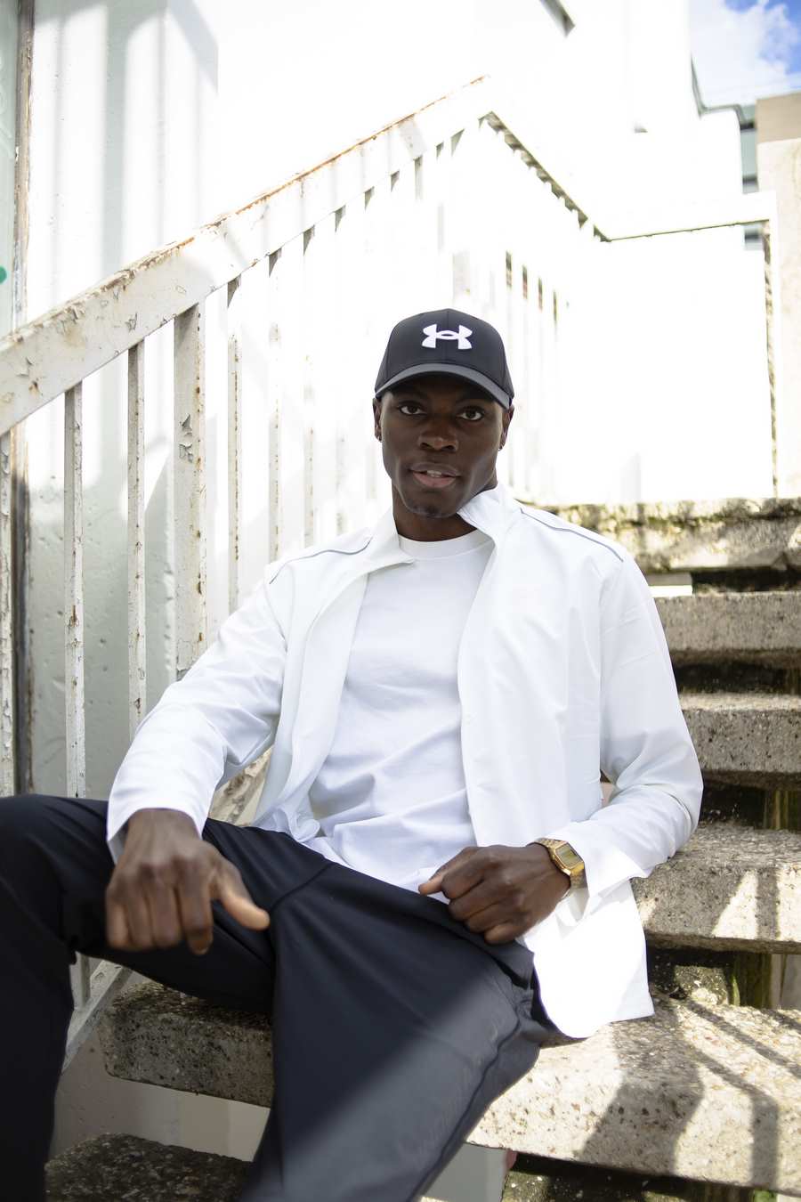 Veste Coupe-Vent  Under Armour Running  Storm Run - Blanc