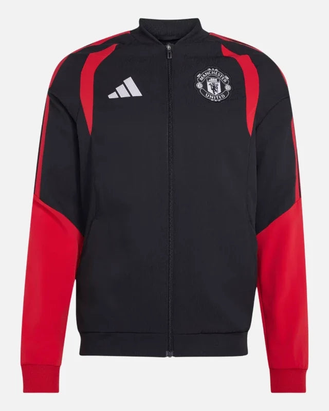 Veste de présentation Manchester United Tiro 2026/2027 - Noir