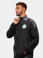 Veste de survêtement Algérie 2025 - Noir/Gris