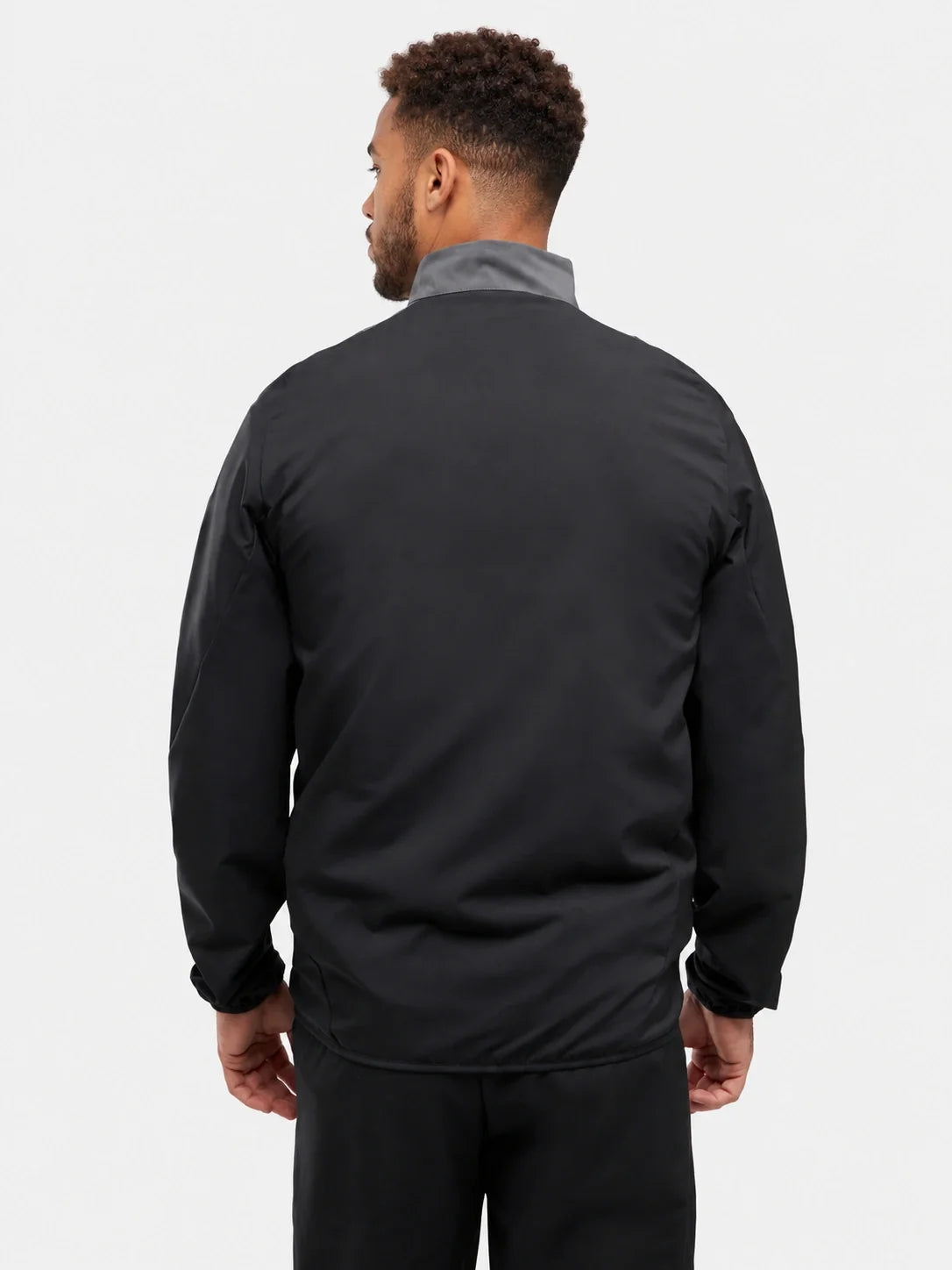 Veste de survêtement Algérie 2025 - Noir/Gris