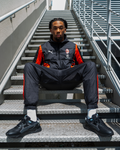 Veste de survêtement Milan AC - Noir/Rouge