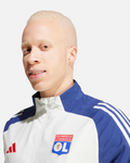 Veste de survêtement OL 2024/2025 - Bleu/Blanc