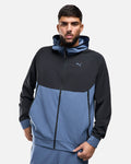 Veste de survêtement Puma Tech - Noir/Bleu