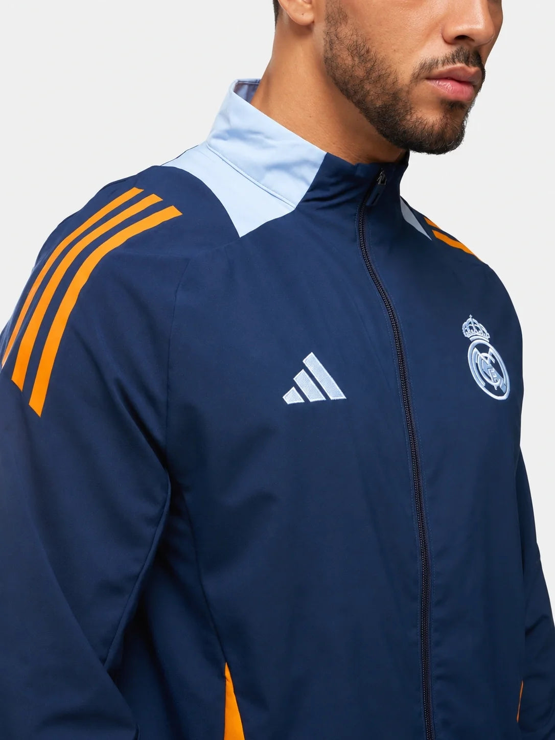 Veste de survêtement Real Madrid 2024/2025 - Bleu