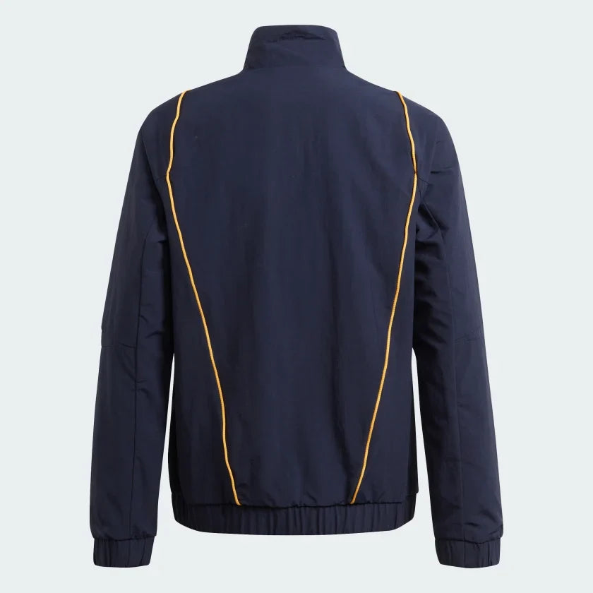 Veste de survêtement Real Madrid 2023/2024 Junior - Bleu/Blanc