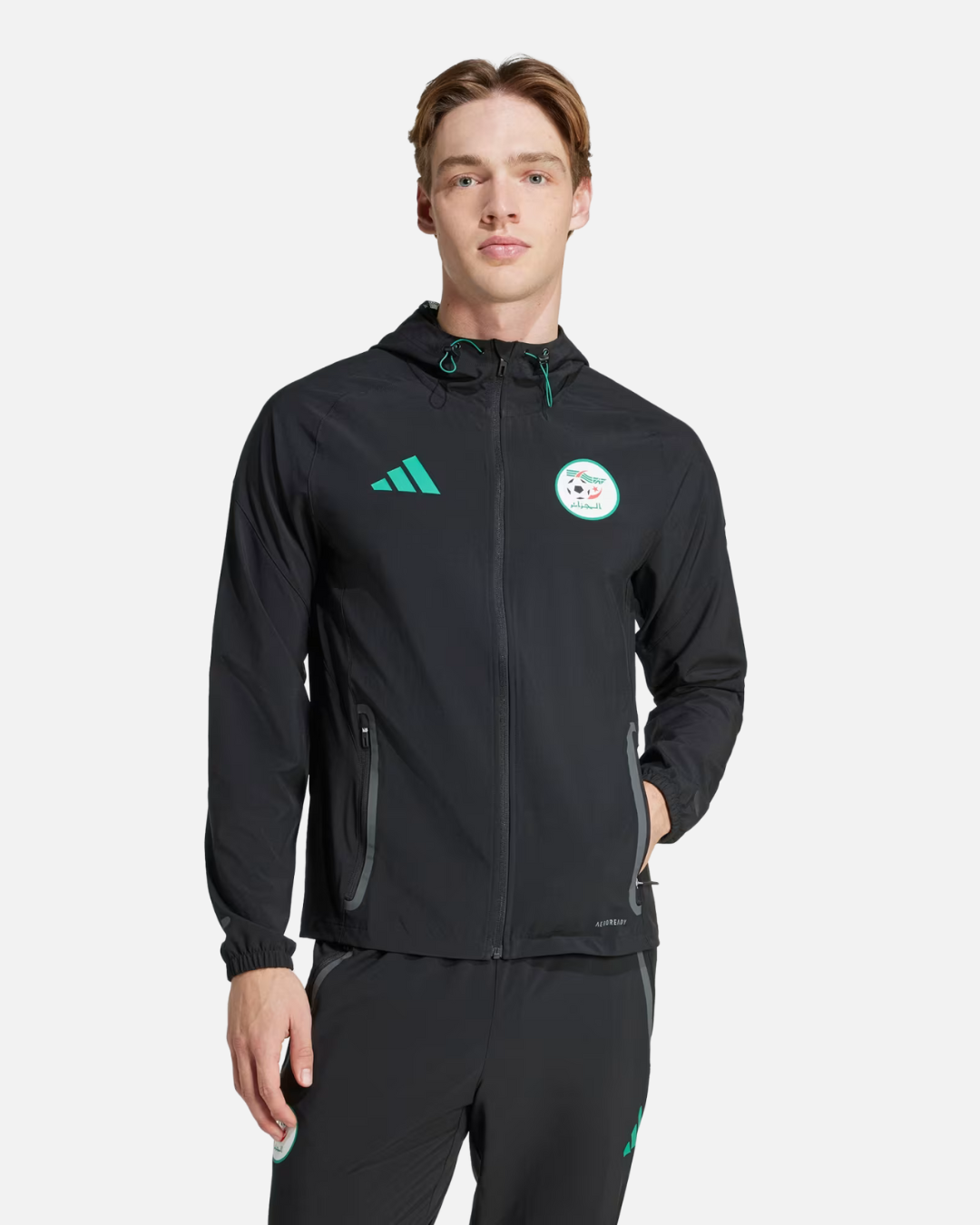 Veste de survêtement Algérie -  Noir