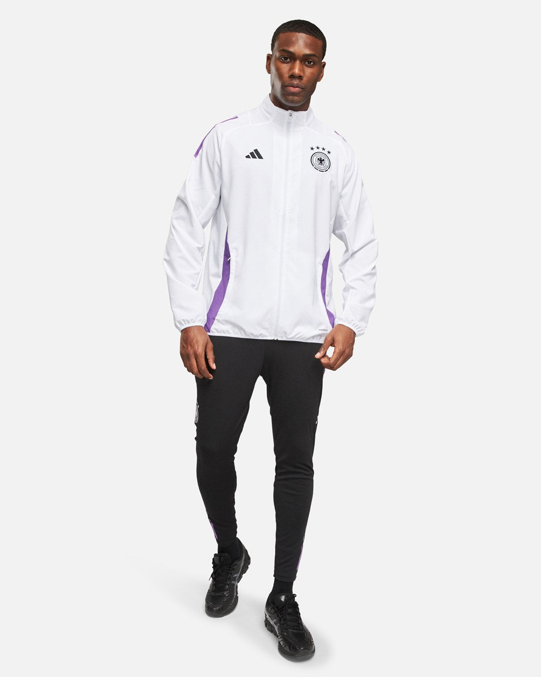 Veste de survêtement Allemagne 2024 - Blanc/Violet