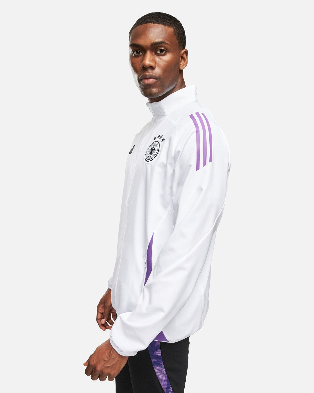 Veste de survêtement Allemagne 2024 - Blanc/Violet