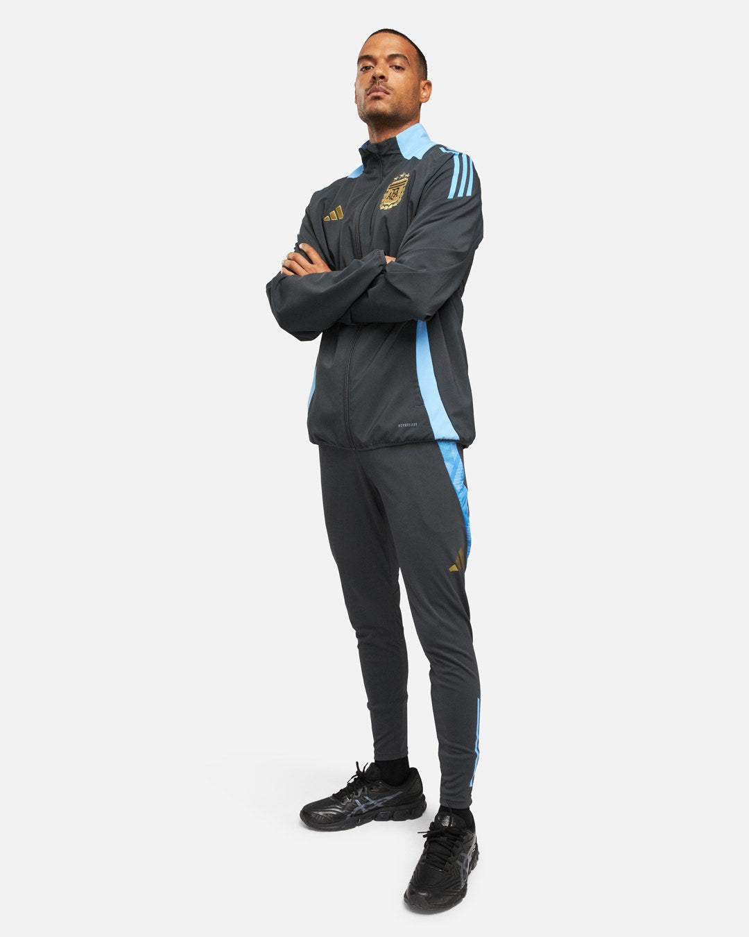 Veste de survêtement Argentine 2024 - Gris/Bleu