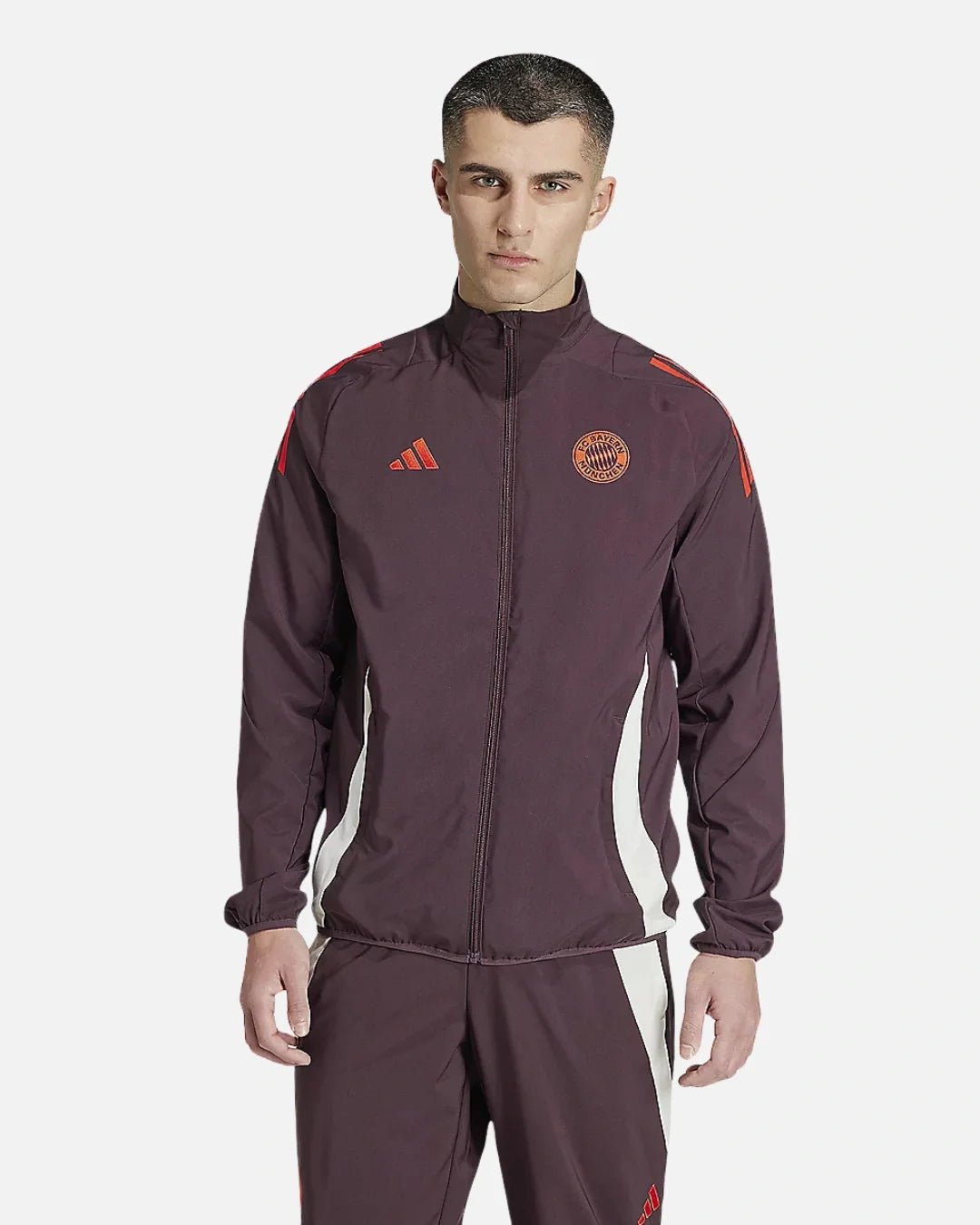 Veste de survêtement Bayern Munich 2024/2025 - Bordeaux