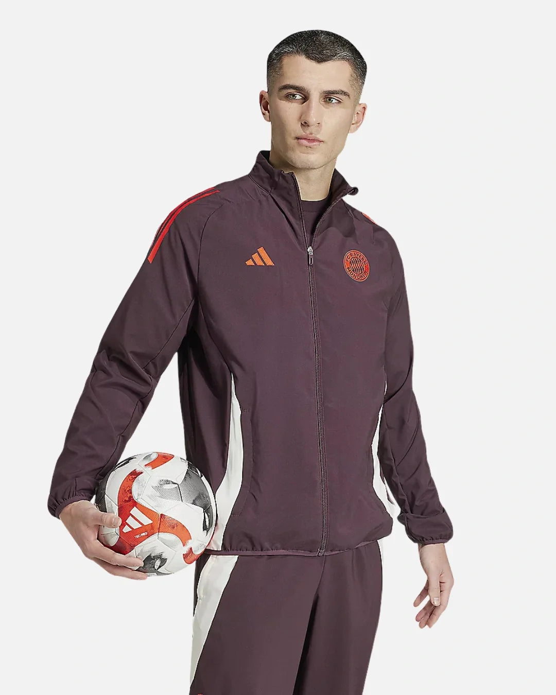 Veste de survêtement Bayern Munich 2024/2025 - Bordeaux