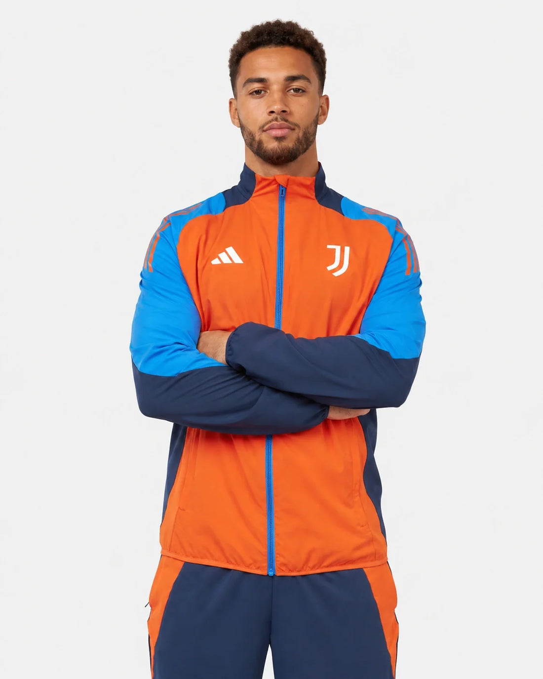 Veste de survêtement Juventus 2024/2025 - Orange/Bleu