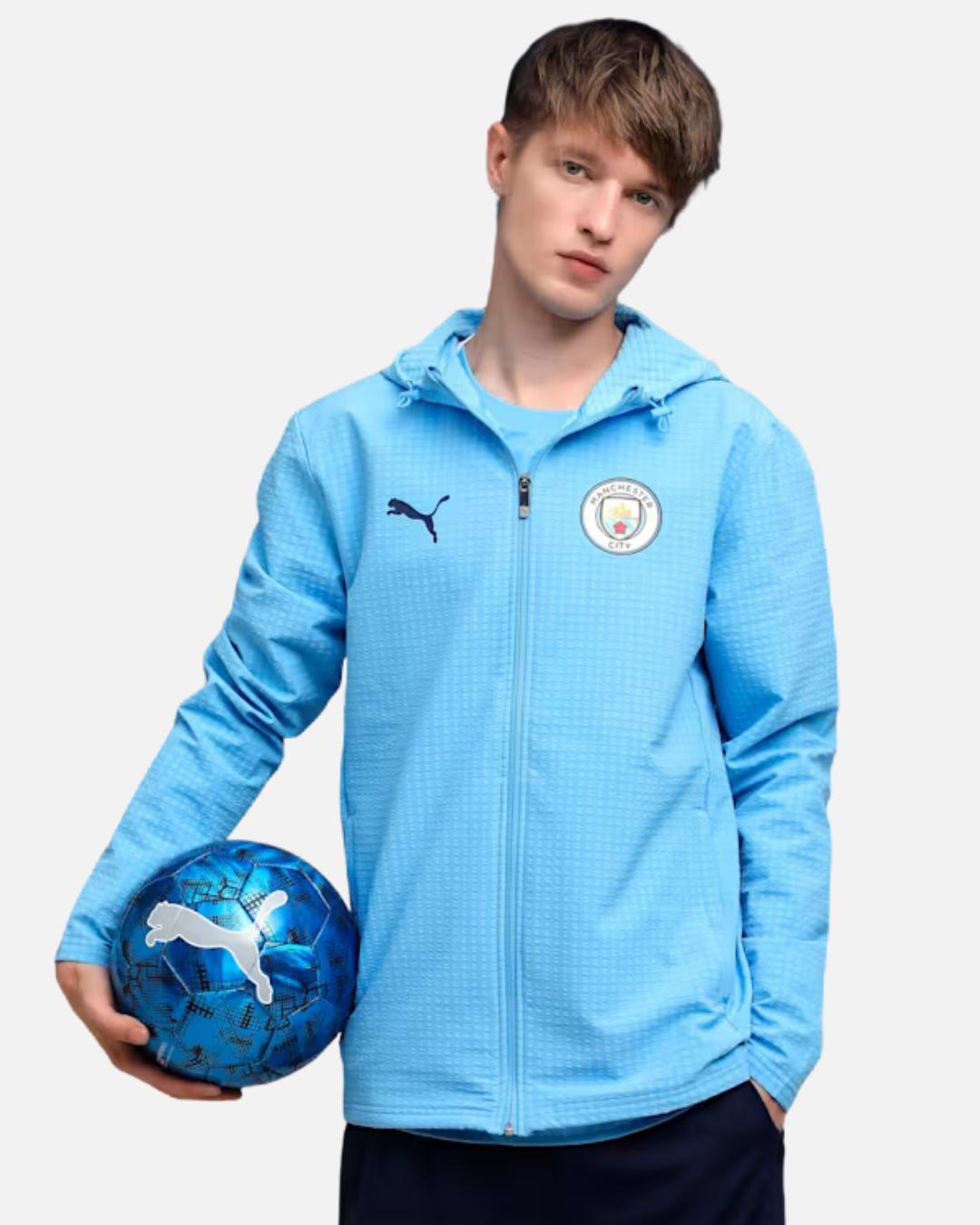 Veste de survêtement Manchester City 2025/2026 - Bleu