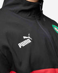 Veste de survêtement Maroc 2024 - Noir/Rouge/Vert