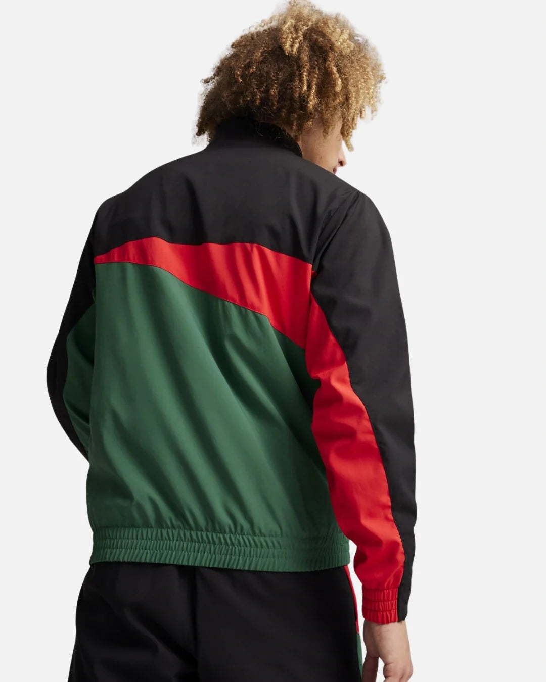 Veste de survêtement Maroc 2024 - Noir/Rouge/Vert