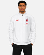 Veste de survêtement Milan AC - Blanc/Gris/Rouge