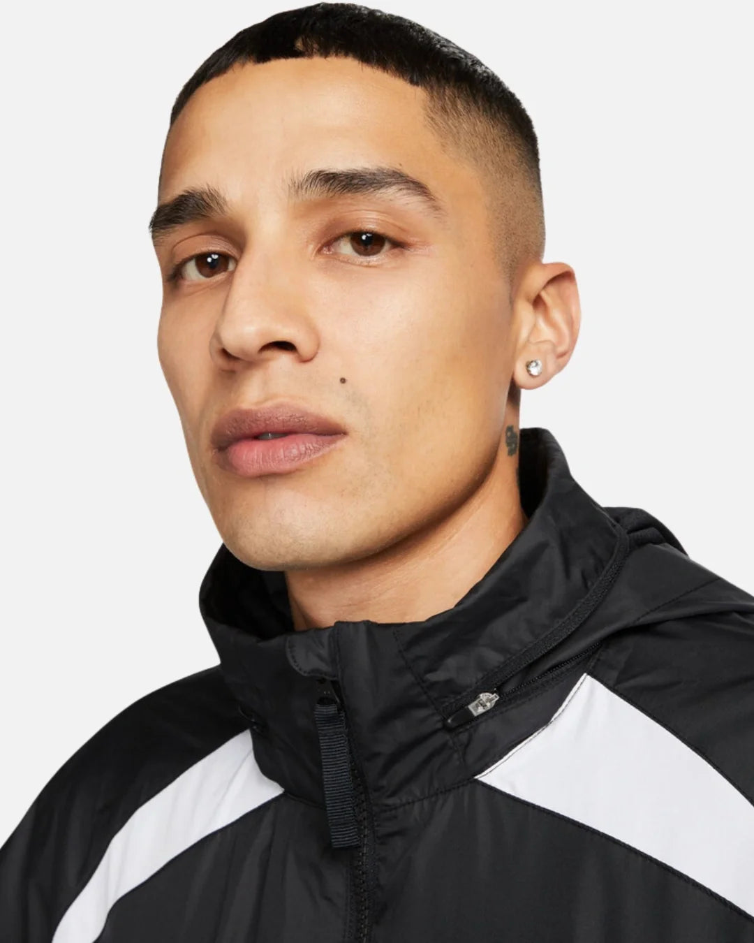 Veste de survêtement Nike FC Repel - Noir/Blanc