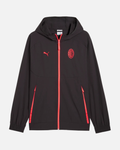 Veste de survêtement PumaTech AC Milan 2026/2026 - Noir/Rouge