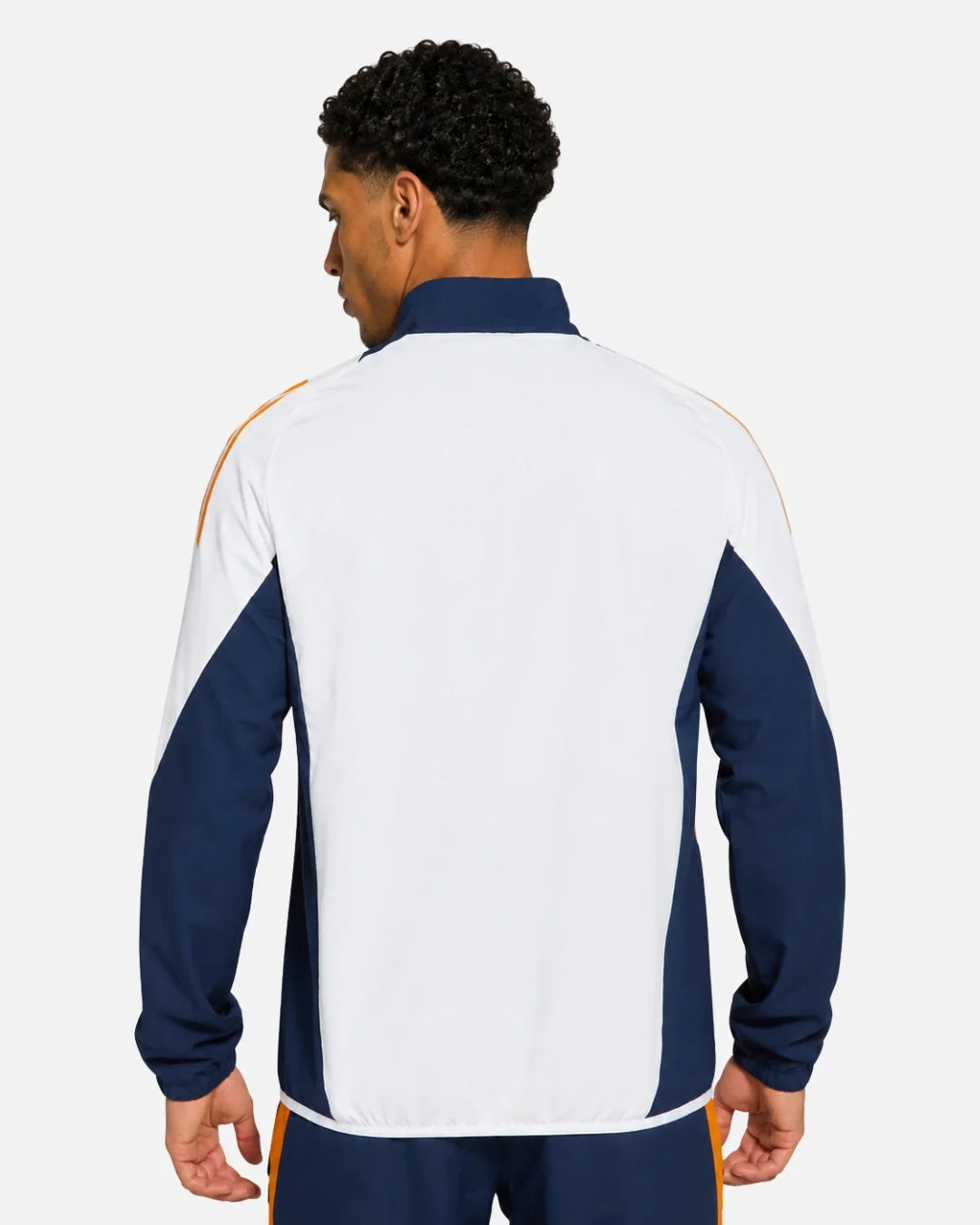 Veste de survêtement Real Madrid 2024/2025 - Blanc/Bleu/Orange