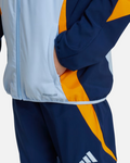 Veste de survêtement Real Madrid Junior 2024/2025 - Bleu/Orange
