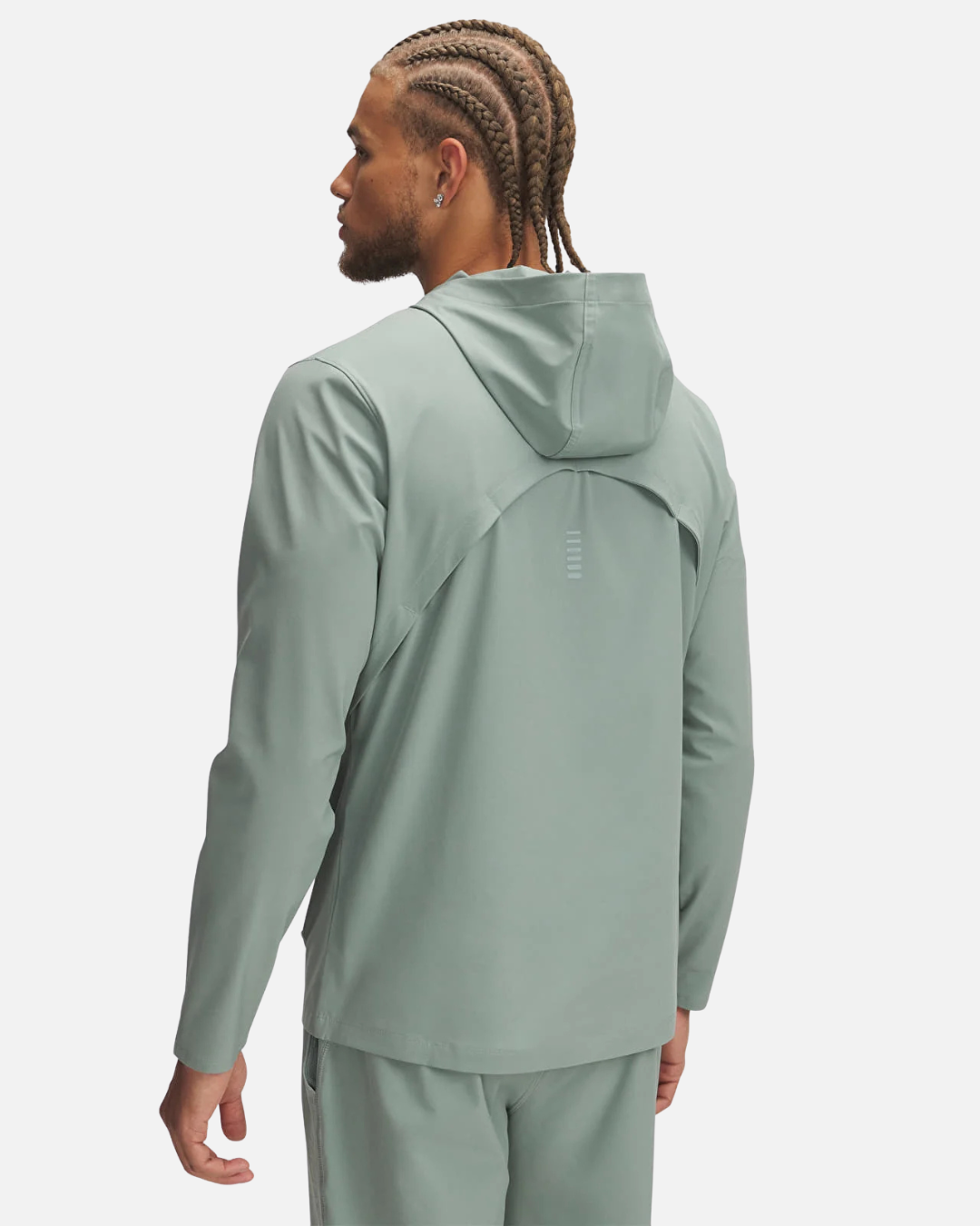 Veste de survêtement Under Armour Running Outrun The Storm - Vert