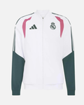 Veste d'entrainement Real Madrid 2026/2027 - Blanc/Vert/Rose