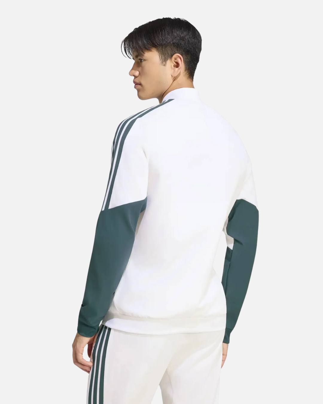 Veste d'entrainement Real Madrid 2026/2027 - Blanc/Vert/Rose