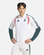 Veste d'entrainement Real Madrid 2026/2027 - Blanc/Vert/Rose