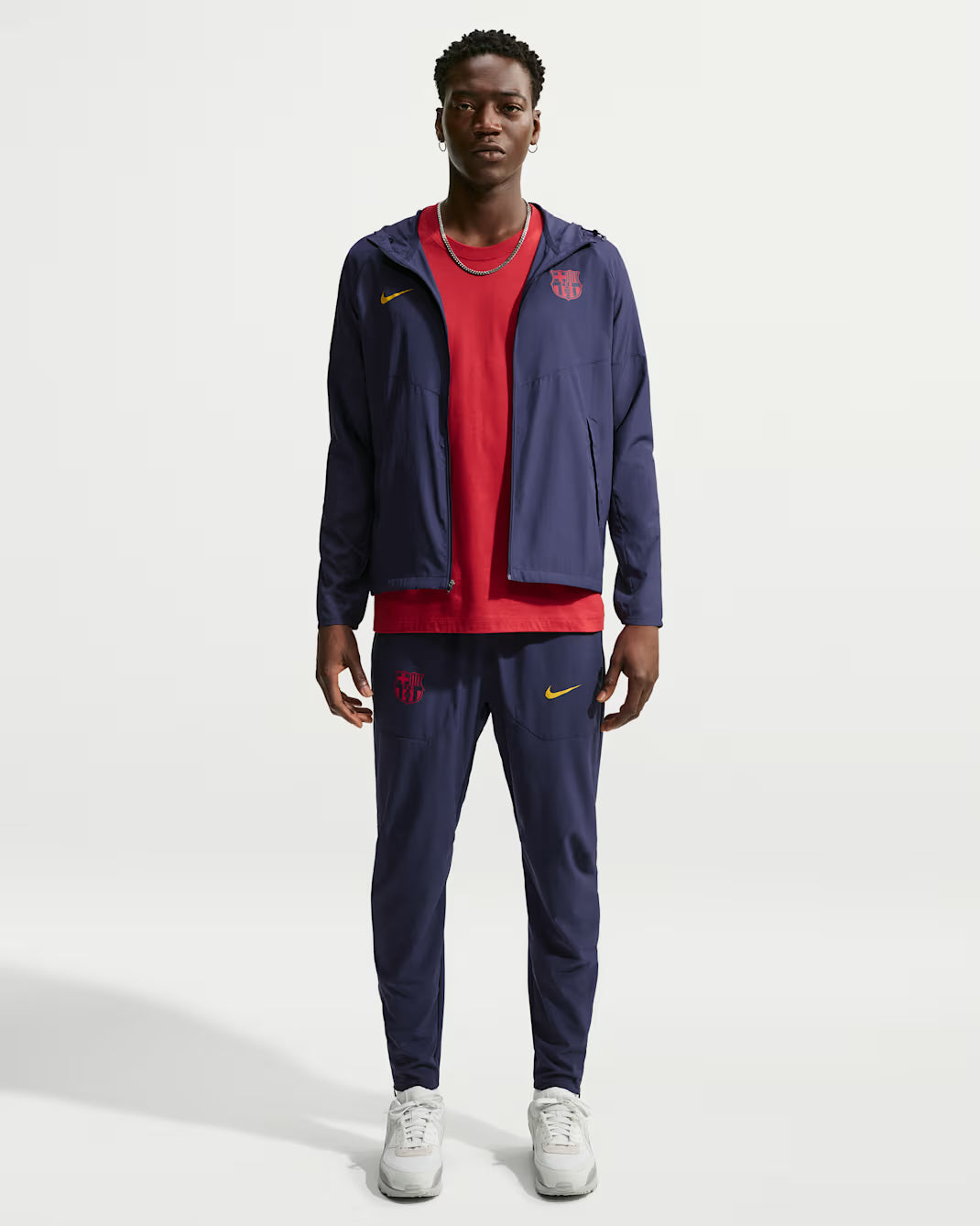 Veste Nike Running FC Barcelone City Side 2026/2027 - Bleu
