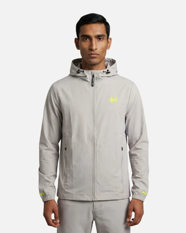 Veste Helvetica Bolt Woven - Gris/Bleu