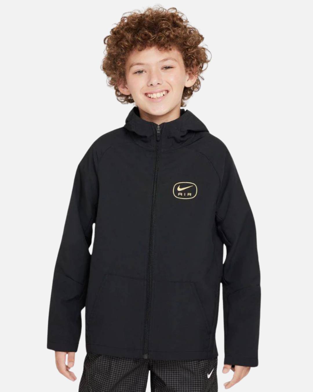 Veste Nike Running Air Junior - Noir/Doré